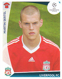 Martin Skrtel Liverpool samolepka UEFA Champions League 2009/10 #282